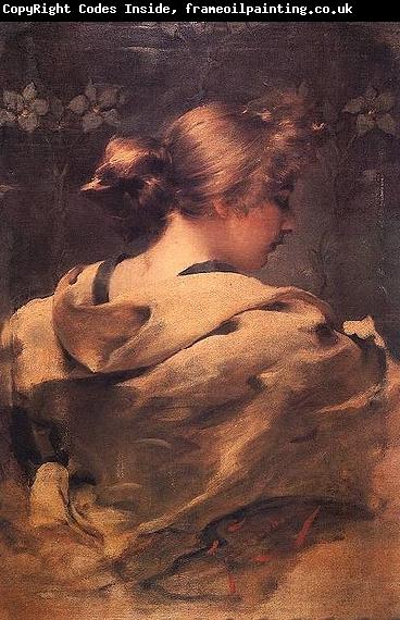 Franciszek zmurko Portrait of a Young Woman
